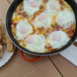 PISTO MANCHEGO CON HUEVO