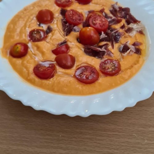 SALMOREJO CON TOMATITOS CHERRY